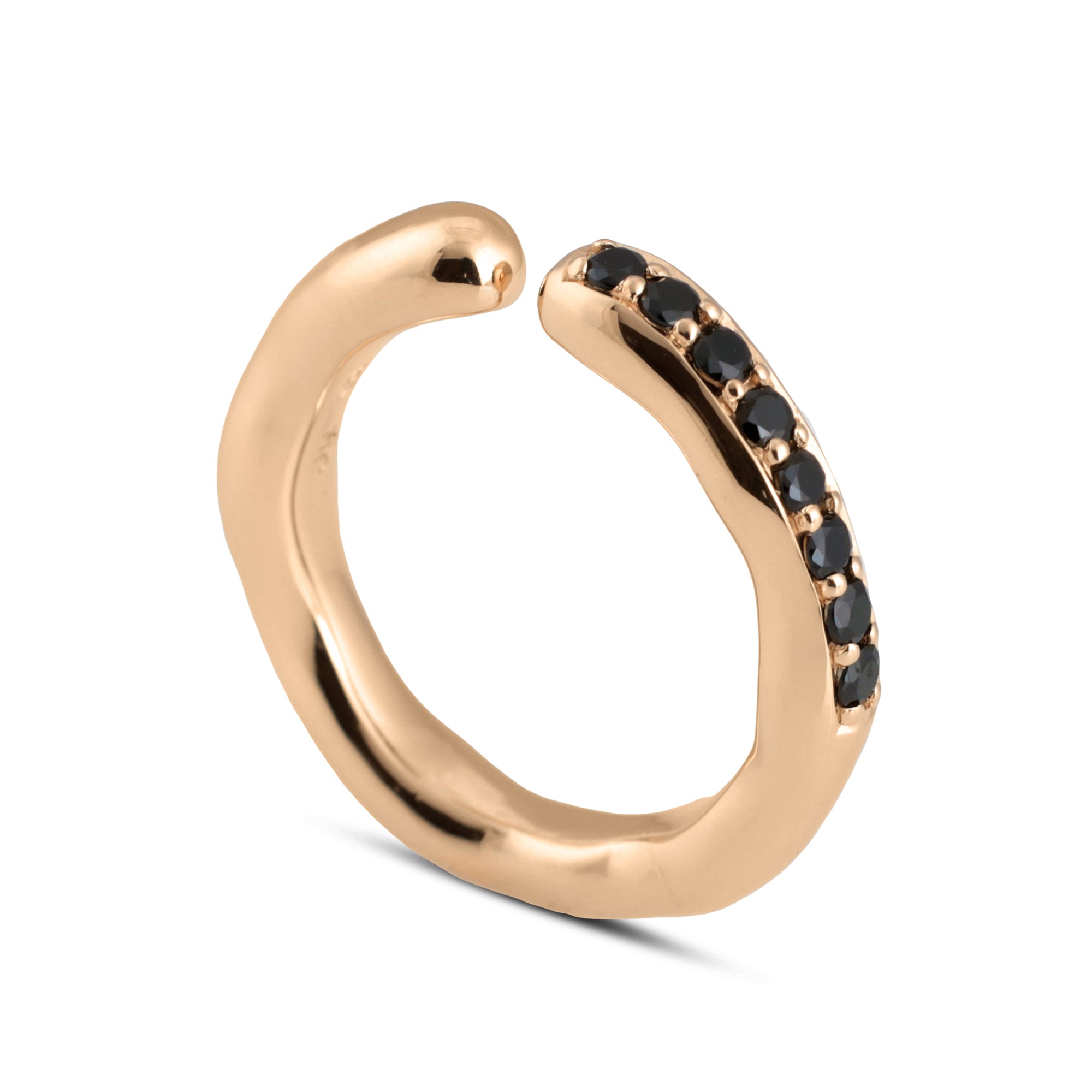 Ramo Band Pave Rose Gold