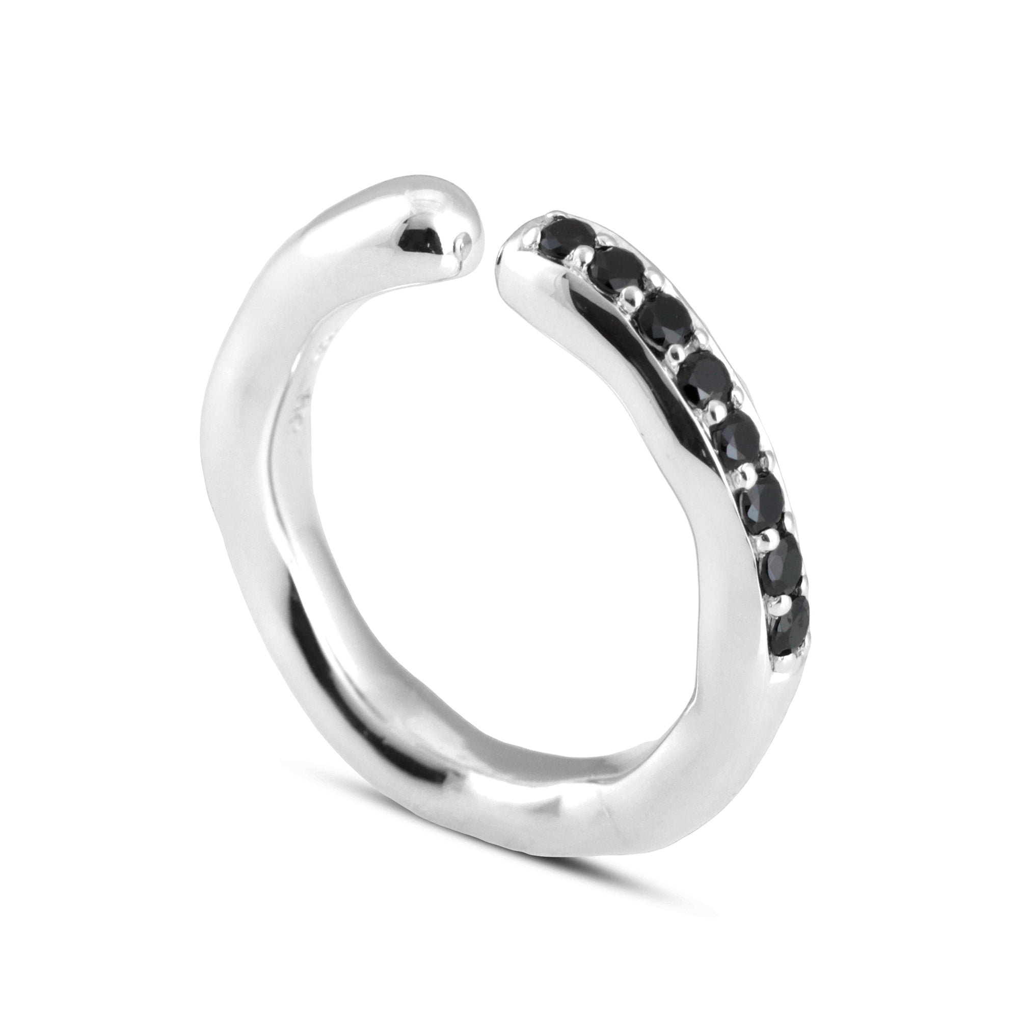 Ramo Band Pave White Gold