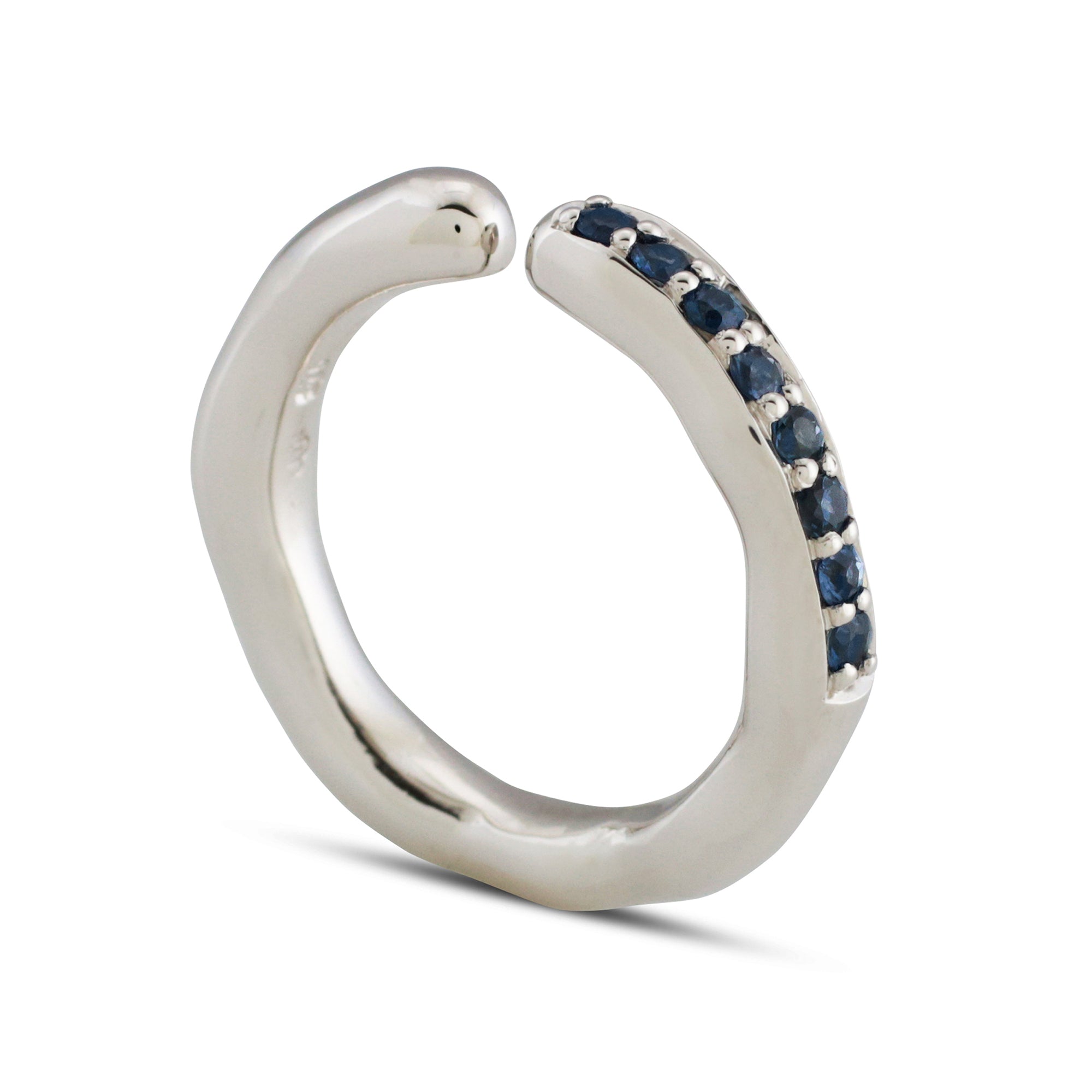 Ramo Band Pave White Gold