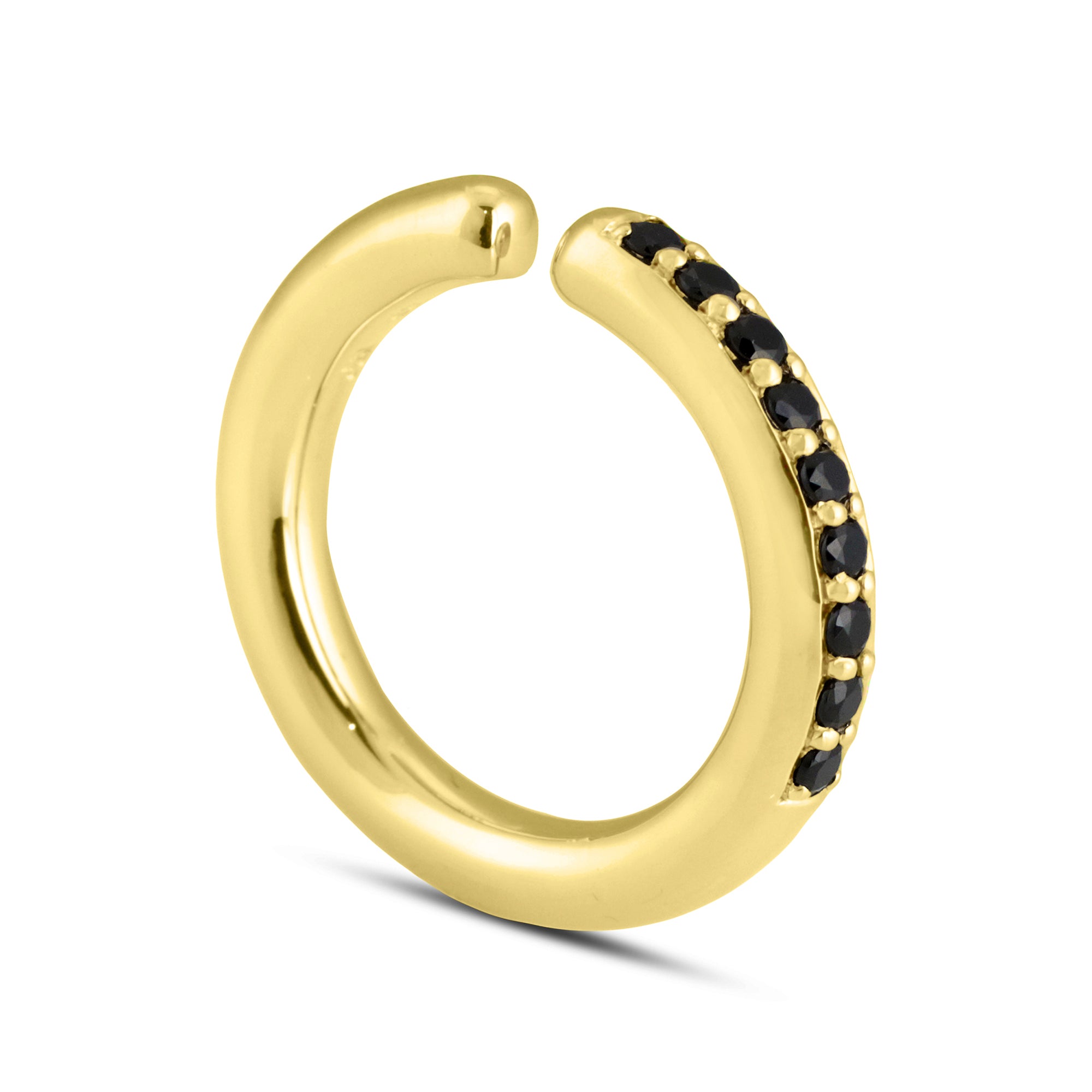 Finale Band Pave Yellow Gold