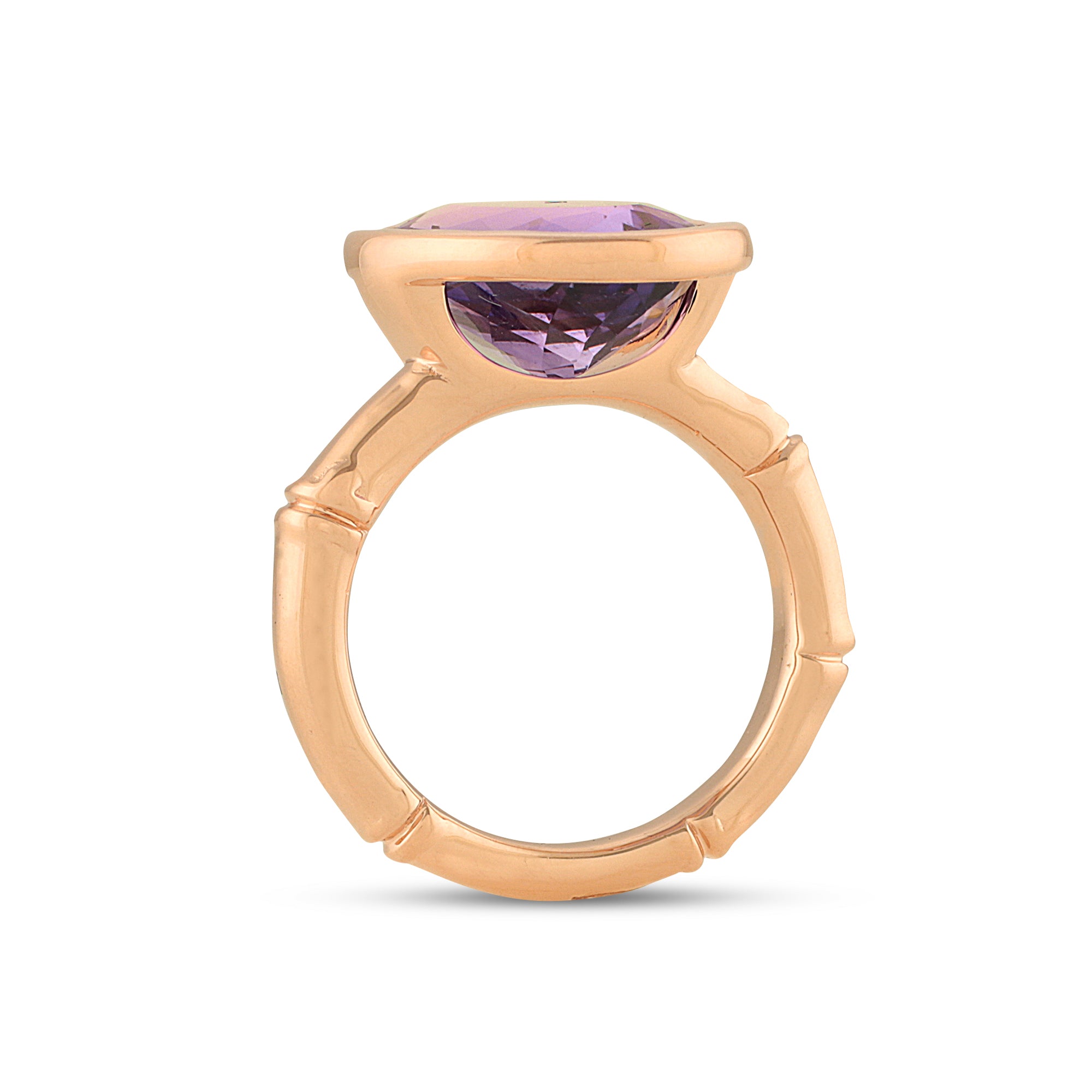 Bambu Ring Rose Gold