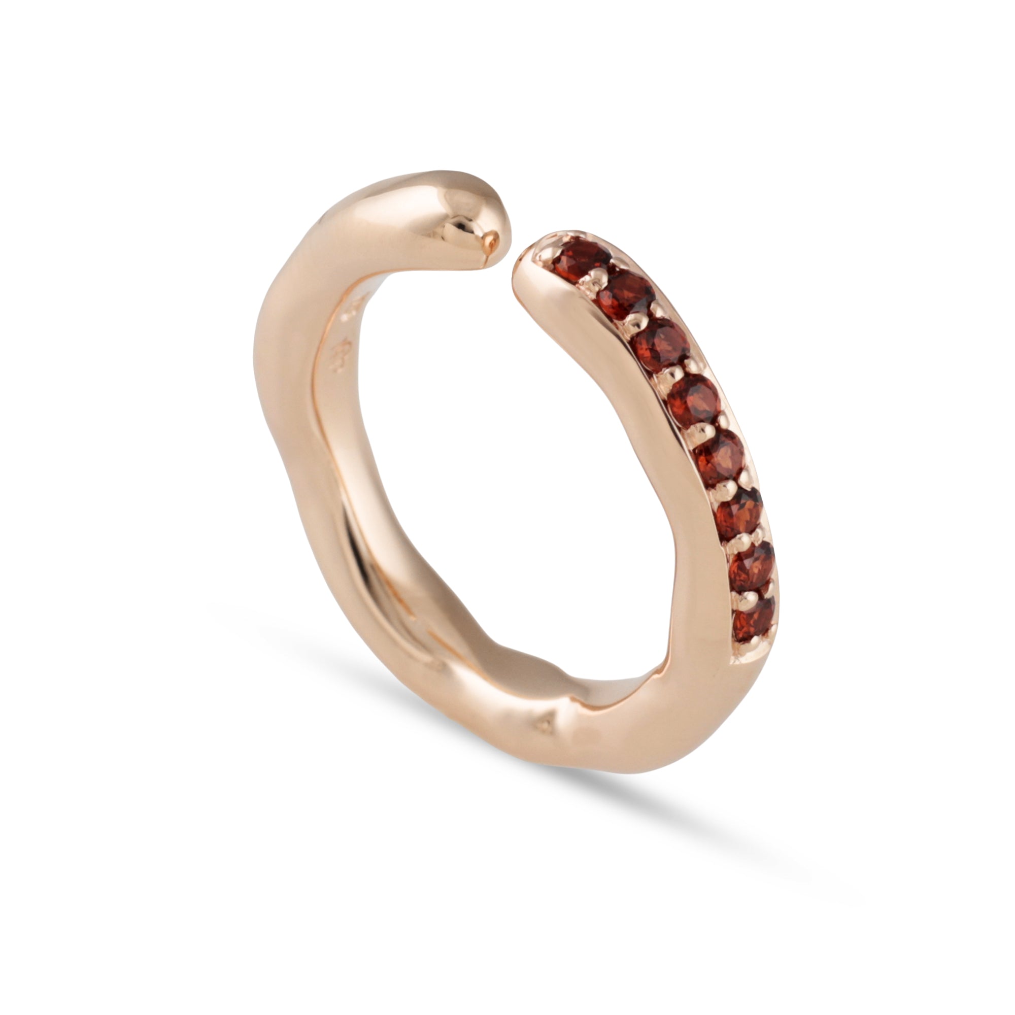 Ramo Band Pave Rose Gold