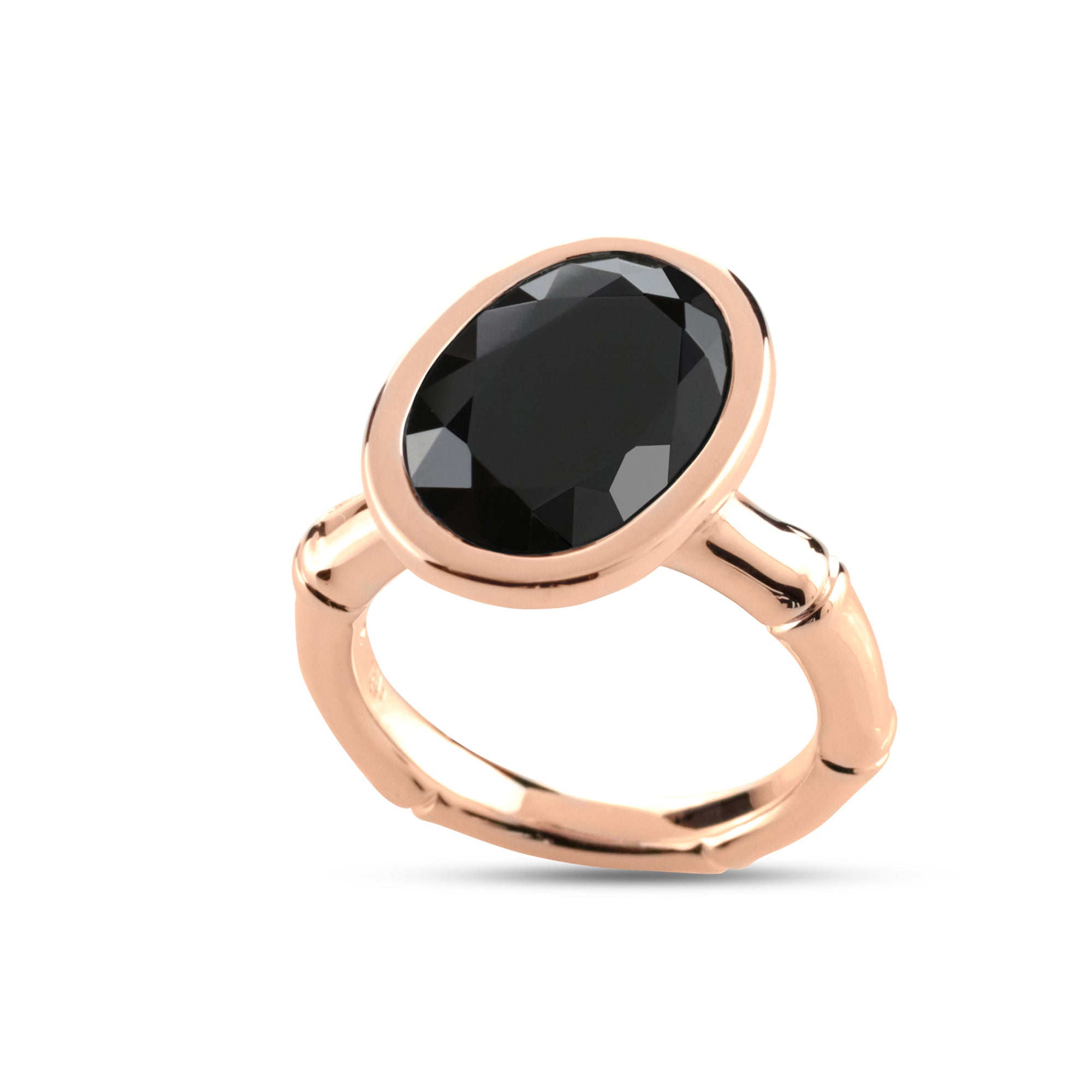 Bambu Ring Rose Gold