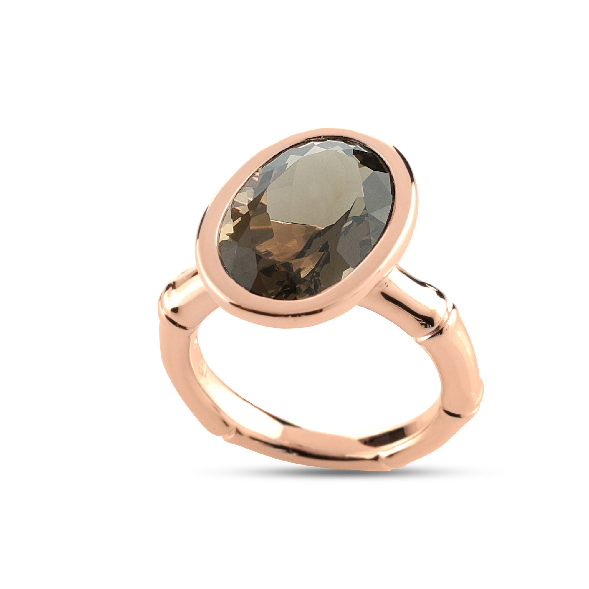 Bambu Ring Rose Gold